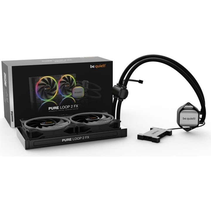 be quiet! Pure Loop 2 FX 280mm Procesador Sistema de refrigeración líquida todo en uno 14 cm Negro 1 pieza(s)