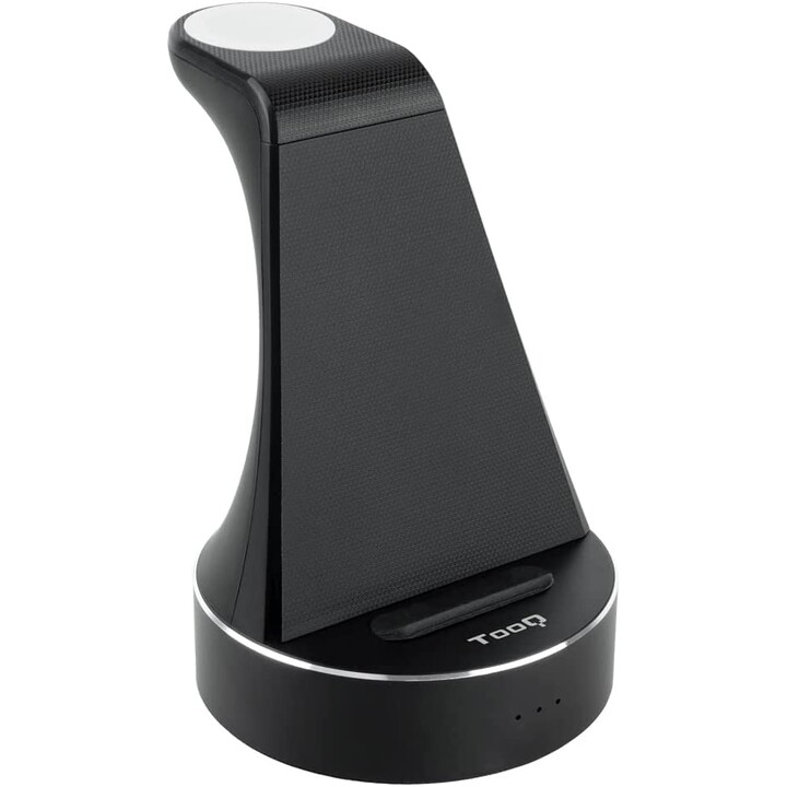 Tooq TQCD02W Base de carga inalámbrica para Apple Watch, iPhone y smartphone