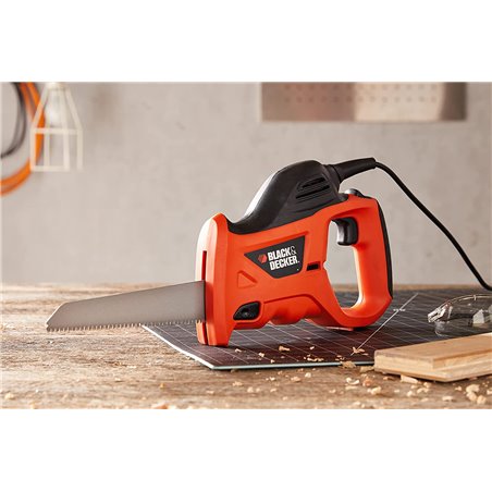 Black & Decker KS880EC sierra recíproca Negro, Rojo