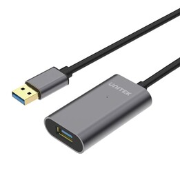 Unitek Y-3004 Cavo USB 5 m USB 3.2 Gen 1 3.1 Gen 1 USB A Grigio