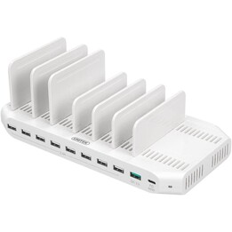 Station De Charge Unitek 10X Usb, 160W, Y-2190