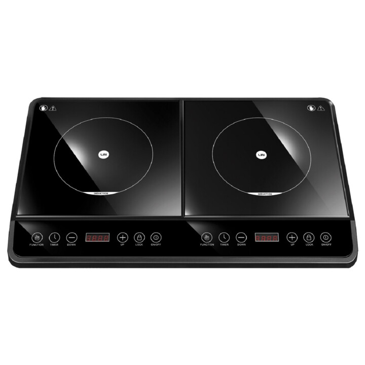 Lin Li-35p2n Cooktop 2 zonas pretas