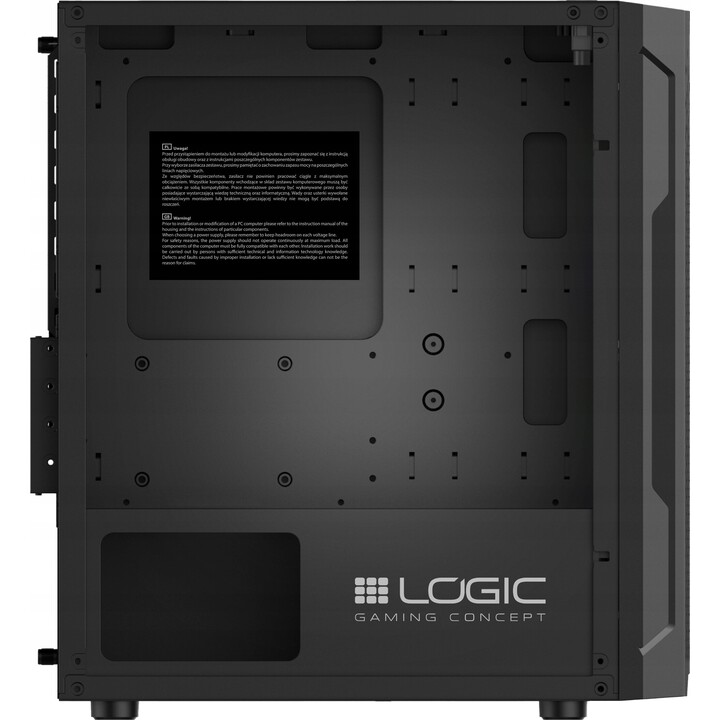 CAJA LOGIC ARAMIS ARGB MINI USB 3.0 SIN ALIMENTADOR