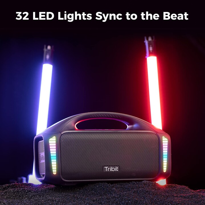 Enceinte Bluetooth Tribit Stormbox Blast 90W Noir