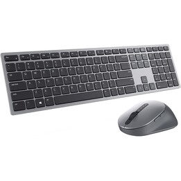 Dell Multi-Device KB700 Keyboard Titanium Gray (Wireless, 2.4 GHz, Bluetooth 5.0, USB, QWERTZ)