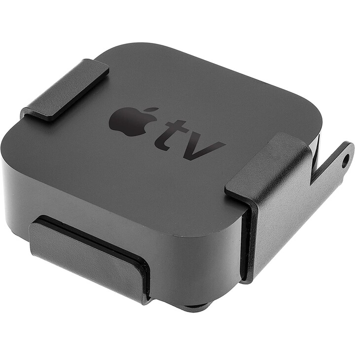 AppleTV Mount - Apple TV 4K (6.ª/5.ª/4.ª generación) Soporte de seguridad Actualización con llaves iguales - para llaves coincid