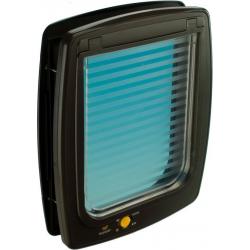 FERPLAST Swing 15 - Puerta grande para perros, marrón