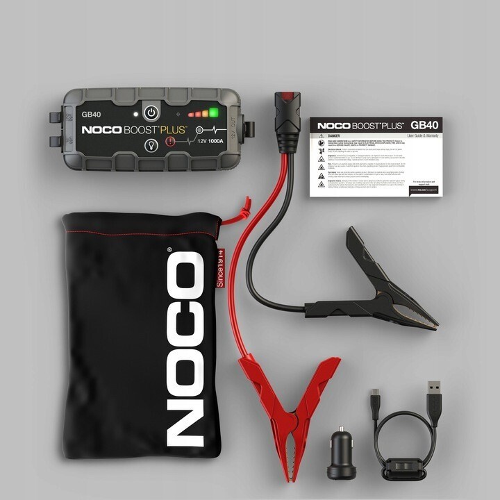 Dispositivo Dispositivo de arranque GB40 Boost 12V 1000A Jump Starter con batería incorporada 12V/USB