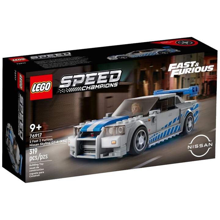 Lego speed champions 76917 fast & furious nissan skyline gt-r