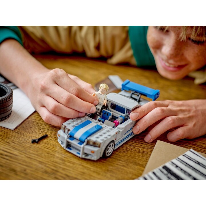 Lego speed champions 76917 velozes e furiosos nissan skyline gt-r