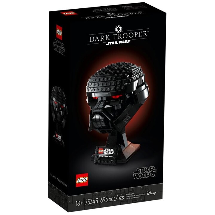 Lego Star Wars 75343 Coleção de Capacetes Dark Trooper