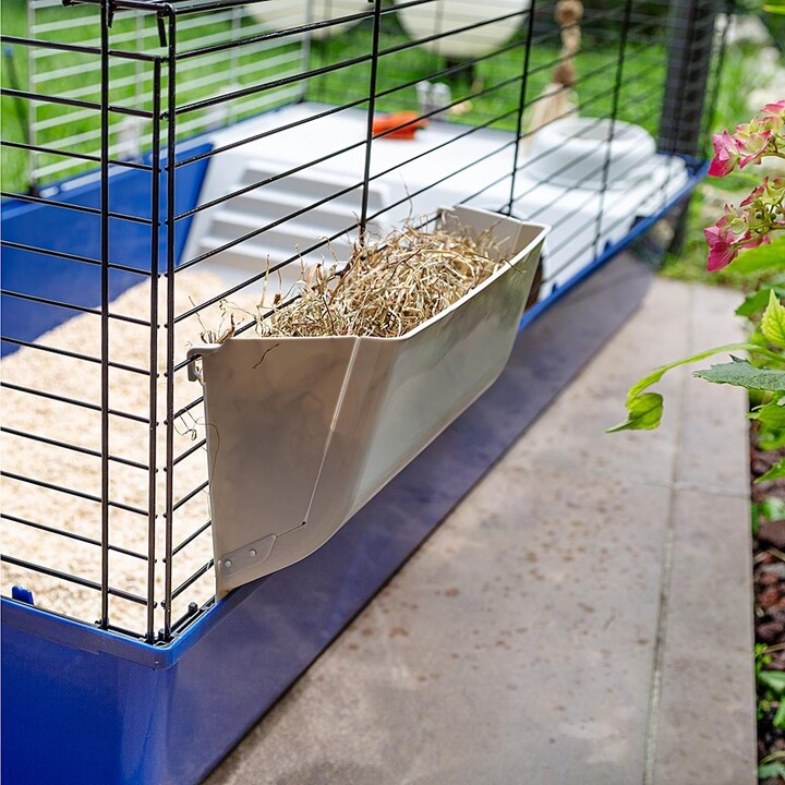 Jaula para conejos Ferplast Rabbit 120, 118 x 58,5 x h 49,5 cm, Azul