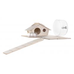 ZOLUX Klatka Neo Nigha mała H36 kol. czarny