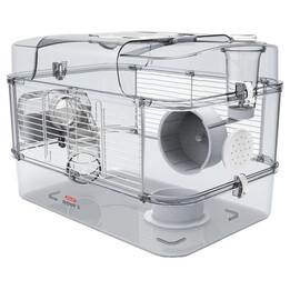 Zolux Rody3 Trio, gabbia per roditori 28 x 41 x 67 cm, bianco