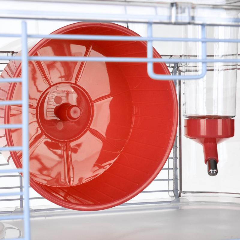 ZOLUX Rody3 Trio - jaula para roedores - Rojo