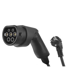 Stazione di ricarica Green Cell EV16 per veicoli elettrici Nero 1 Display LCD integrato