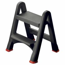 Curver R034721 taburete Polipropileno (PP) Gris, Rojo