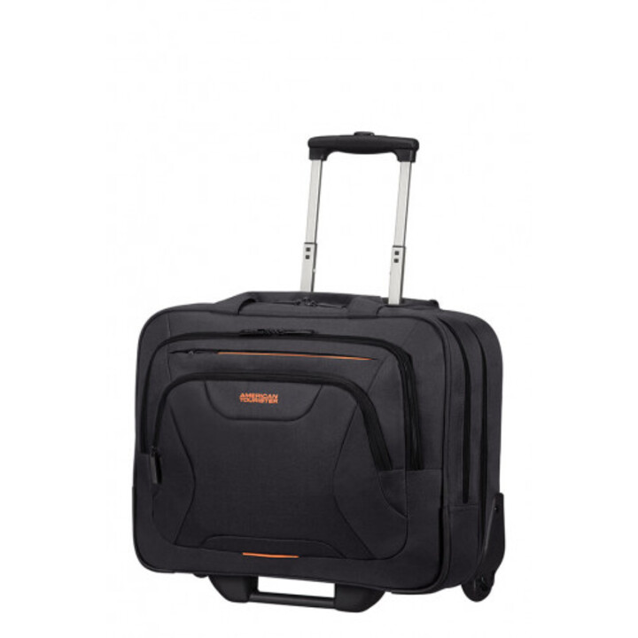 Maletín Con Ruedas Para Portátil De 15,6" Compartimento Para Ropa 230x440x380 Mm Negro American Tourister Sa33g006 Ne
