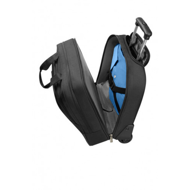 Cartella Con Ruote Per Laptop 15.6' Scomparto Vestiti 230x440x380 Mm Nero American Tourister Sa33g006 Ne
