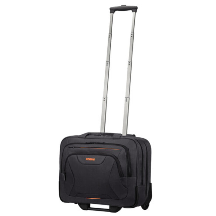Cartella Con Ruote Per Laptop 15.6' Scomparto Vestiti 230x440x380 Mm Nero American Tourister Sa33g006 Ne