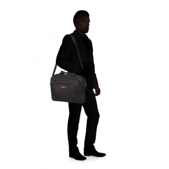 Cartella Porta PC 15,6" Scomparto Tablet 10,1" 120x415x320 Mm Blu American Tourister Sa33g005 Ne