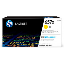 HP Toner 657x Giallo ad alta capacità Laserjet M681 (cf472x)