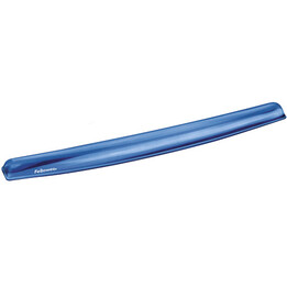 Poggiapolsi per tastiera in gel blu Fellowes 9113709