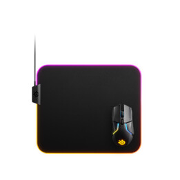 Mouse pad para jogos Steelseries Qck Prism pano médio preto