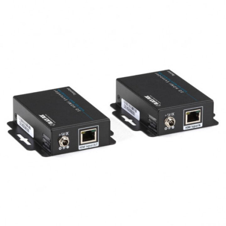 Black Box Vx-hdmi-tp-3d40m Prolongateur Audio/Vidéo Émetteur Et Récepteur De Signal Av Noir