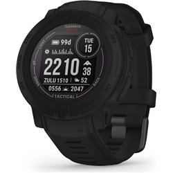 Garmin Instinct 2 Solar Tactical Black GPS with 45mm Strap - Smartwatch