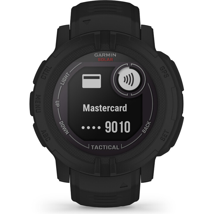 Garmin Instinct 2 Solar Tactical Preto GPS com Pulseira 45mm - Relógio inteligente