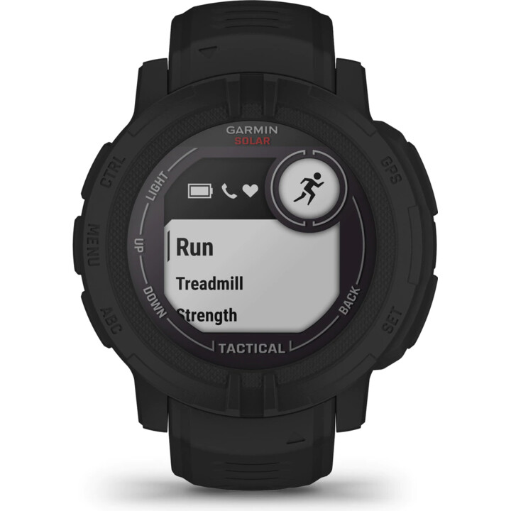 Garmin Instinct 2 Solar Tactical Negro GPS con Correa 45mm - Reloj inteligente