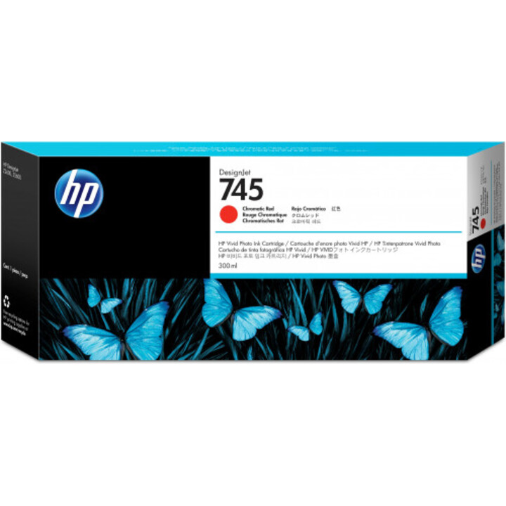 Cartouche d'encre Hp 745 Hp745 Rouge (f9k06a)