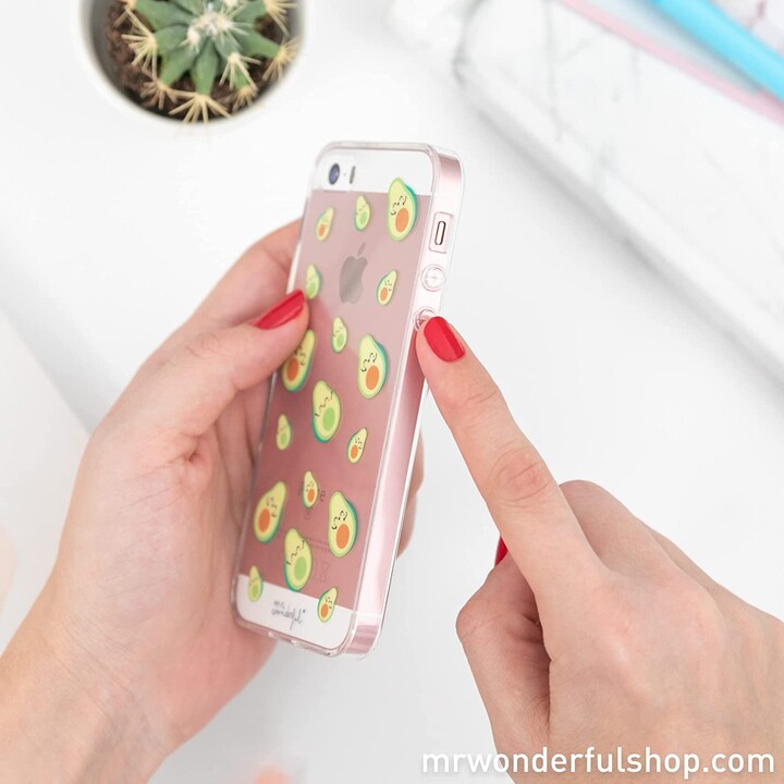 Coque Transparente Iphone Se-avocats Mr. Wonderful Woa09743sm