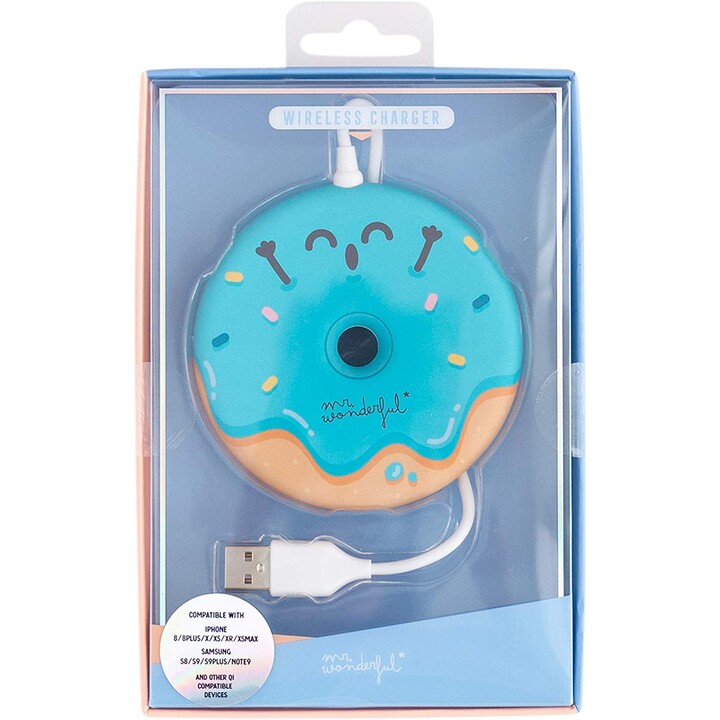 Carregador sem fio em forma de rosquinha Mr. Wonderful Woa09728es