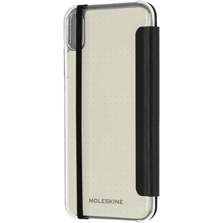 Moleskine Et9cbpxsmclr Funda Para Teléfono Móvil 16,5 Cm (6.5") Folio Negro, Transparente