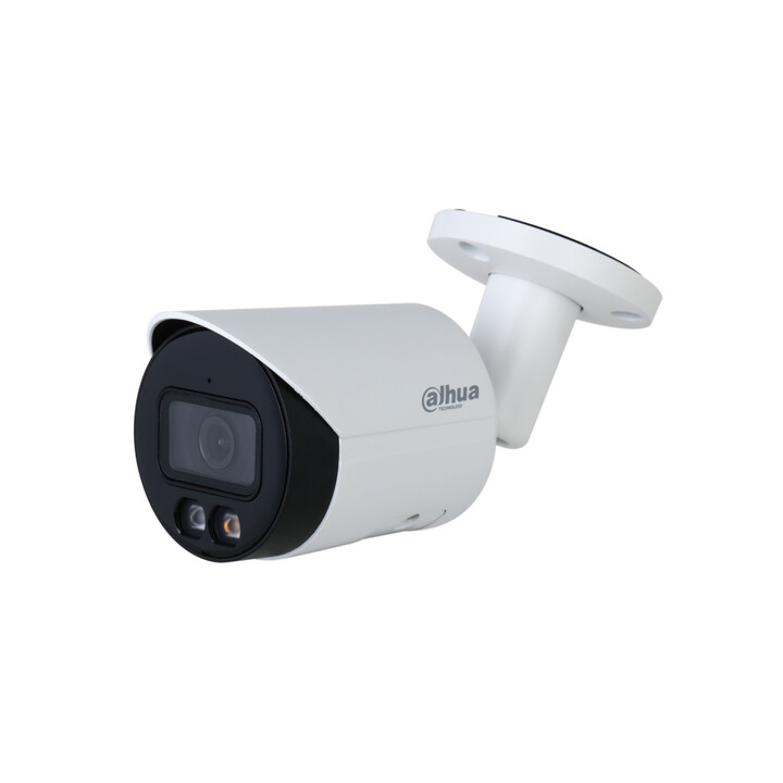 Dahua - Dh-ipc-hfw2449sp-s-il-0280b - Telecamera di rete Bullet Wizsense a doppia illuminazione intelligente da 4 MP a focale fi