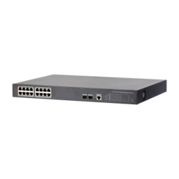 Dahua - Dh-pfs4218-16gt-240 - Poe Switch 16 Gigabit Ports + 2 SFP Uplink Gigabit 240w 802.3at Manageable Layer 2