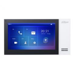 Dahua - Dh-vth2421fw-p - Indoor Monitor 7&quot; Surface For Video Door Phone Ip Poe Sd 6e 1s Alarm White