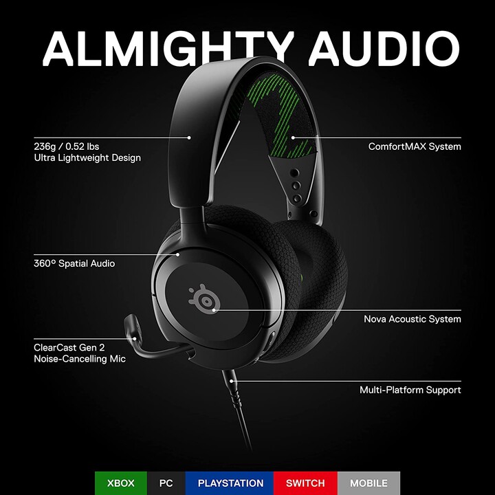 Casque Steelseries Arctis Nova 1x (61616)