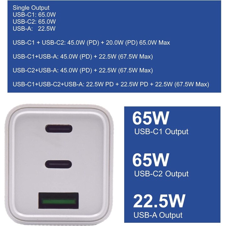 Carregador de dispositivo móvel Ewent Ew1323 branco interno