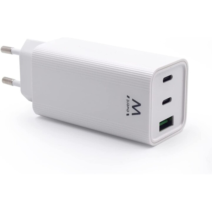 Carregador de dispositivo móvel Ewent Ew1323 branco interno
