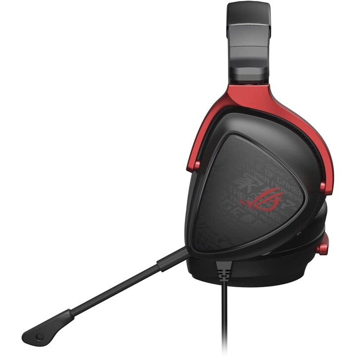 Fones de ouvido Asus Rog Delta S Core com fio para jogos preto