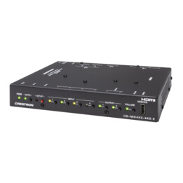 Crestron 4x2 4k60 4:4:4 Hdr AV Umschalter (hd-md4x2-4kz-e) 6511307
