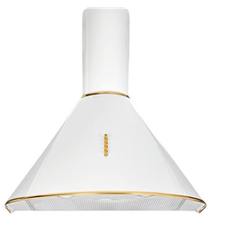 Campana Akpo WK-4 Dandys GOLD 60 cm 450 m³/h Blanco