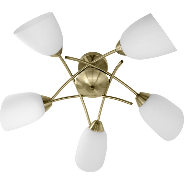 Classic Activejet NIKITA Patina 5xE27 ceiling pendant lamp for living room
