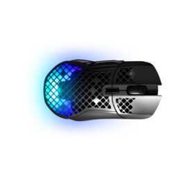 Steelseries Aerox 5 Mouse sem fio mão direita Rf sem fio + Bluetooth + USB tipo óptico 18000 Dpi