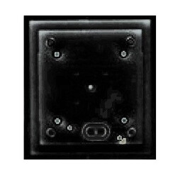 Mobotix Single On-wall-housing, Negro (p/n:mx-opt-box-1-ext-on-bl)