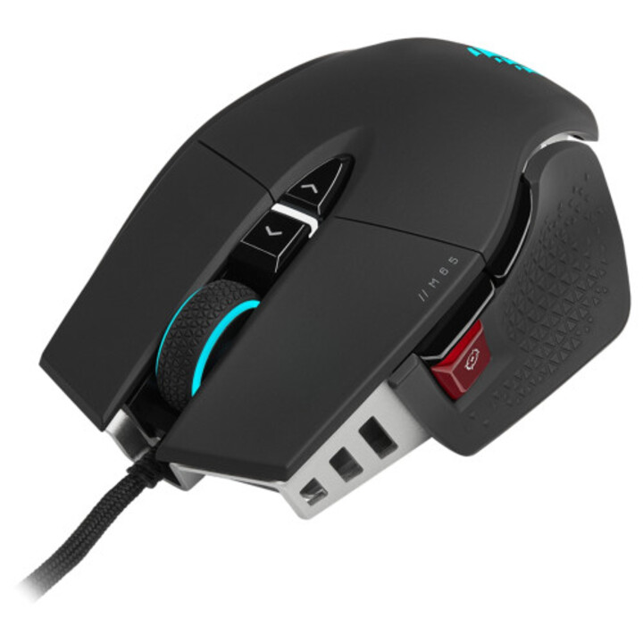 Corsair M65 RGB Ultra Maus Rechtshänder USB Typ A Optisch 26000 DPI