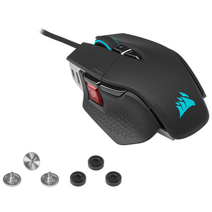 Corsair M65 RGB Ultra Maus Rechtshänder USB Typ A Optisch 26000 DPI